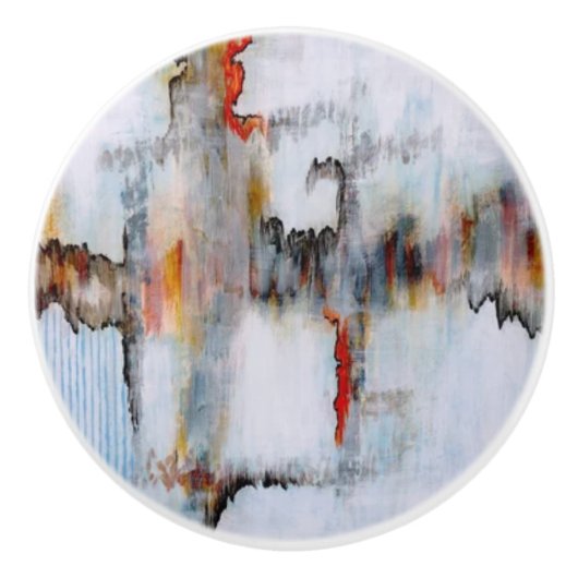 翼を広げること セラミックノブ (正面)