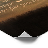 翼を広げる引用文 ポスター (角)