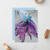 翼を広げる ノートカード (正面/裏面インサイチュ)