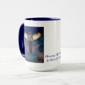 翼を広げる マグカップ (正面左)