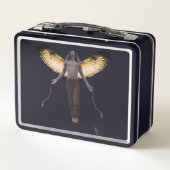 翼を広げる メタルランチボックス (裏面)