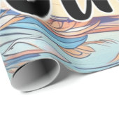 「翼を広げる – 包装紙デザイン」 ラッピングペーパー (ロールコーナー)