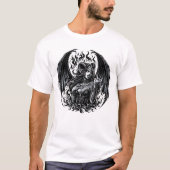 翼を持った魔女 Tシャツ (正面)