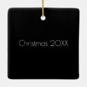 翼を持つステームパンク犬 セラミックオーナメント (裏面)