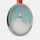 翼を持つブタ メタルオーナメント (右)