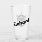 翼を持つロックンロールギター タンブラーグラス (裏面)