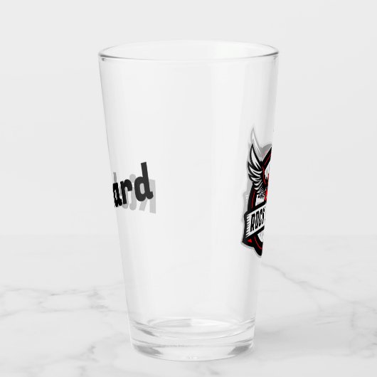 翼を持つロックンロールギター タンブラーグラス (右)