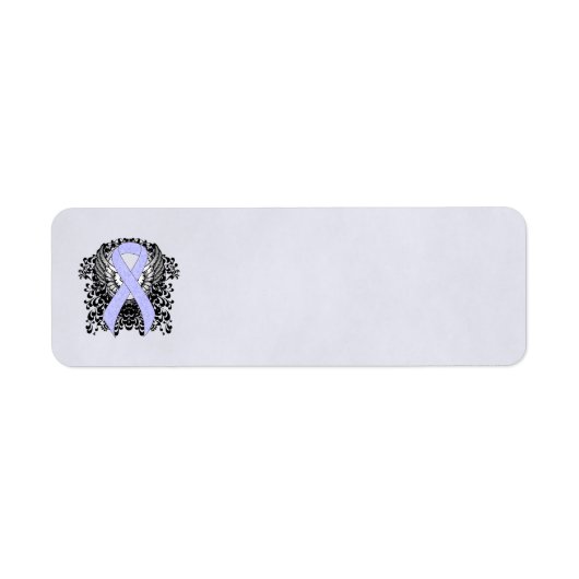 翼を持つ包皮リボン ラベル (正面)