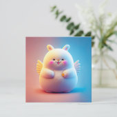 翼を持つ太いイースターバニー (スタンド正面)