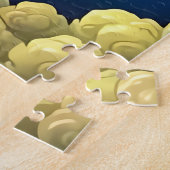 翼を持つ猫たちの天舞 ジグソーパズル (側面)