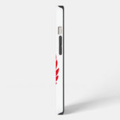 翼を持つ素晴らしいスカル iPhoneケース (左側面)