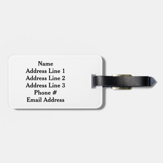 翼を持つ蝶の群カラフルれストライプの ラゲッジタグ (裏面横)