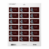 翼を持つ象～住所 シール (フルシート)