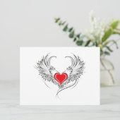 翼を持つ赤い天使ハート セーブザデート (スタンド正面)