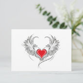 翼を持つ赤い天使ハート セーブザデート (スタンド正面)