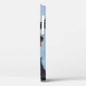 翼を持つ陸地来に着陸する大西洋のパフィン Case-Mate iPhoneケース (裏面 / 左)