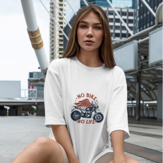 翼を有する自動二輪車 Tシャツ