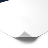 翼を青にレース ポスター (角)