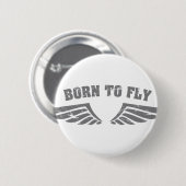 翼を飛ばすために生まれて下さい 缶バッジ (正面&裏面)