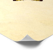 翼アースバタフライ万華鏡のように千変万化するパターンアートポスター ポスター (角)