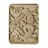 翼ゲニイ、アッシリア時代、紀元前750年(アイボリー) マグネット (縦)