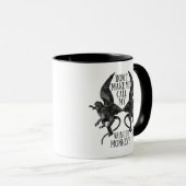 翼ザルを呼ばせるな™ マグカップ (正面右)