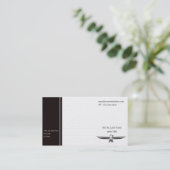 翼スパン-専門の名刺 名刺 (スタンド正面)