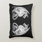 翼ドラゴン アクセントクッション (正面(垂直))