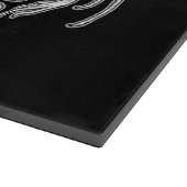 翼パーソナライズされた竜 カッティングボード (角)