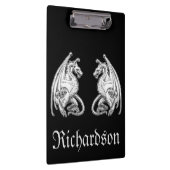 翼パーソナライズされた竜 クリップボード (右)