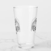 翼パーソナライズされた竜 タンブラーグラス (左)