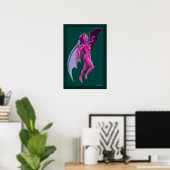 翼フリーク小プリントポスター ポスター (ホームオフィス)