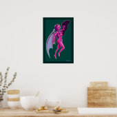 翼フリーク小プリントポスター ポスター (キッチン)