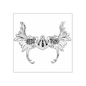 翼ヘルメットアートスタンプ ラバースタンプ (インプリント)