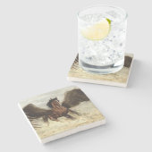 翼ペガサス ストーンコースター (横)