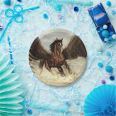 翼ペガサス ペーパープレート (パーティー)