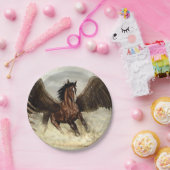 翼ペガサス ペーパープレート (パーティー)