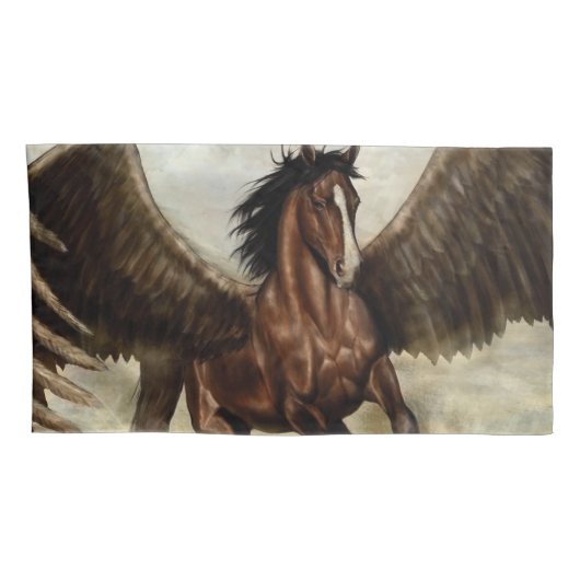 翼ペガサス 枕カバー (裏面-右)