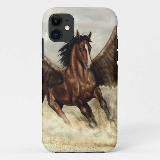 翼ペガサス Case-Mate iPhoneケース (裏面)