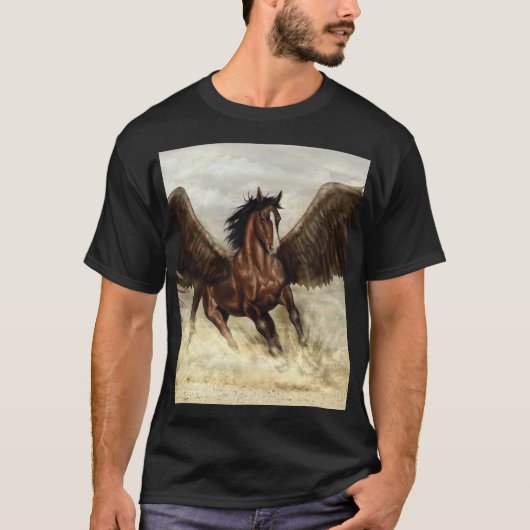 翼ペガサス Tシャツ (正面)