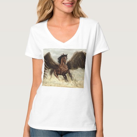 翼ペガサス Tシャツ (正面)