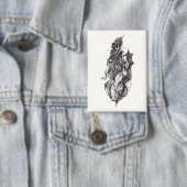 翼ライダー、インクスケッチ、バッジ 缶バッジ (インサイチュ)