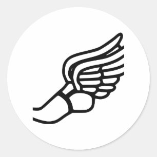 翼ランニング付き靴 ラウンドシール