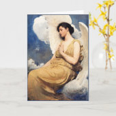 翼付き姿、アルバートH作タイエル カード (黄色い花)