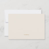 翼付き金枠サンキューカード サンキューカード (裏面)