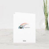 翼付膀胱がんリボン カード (裏面)