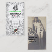 翼及び平和 名刺 (正面/裏面)