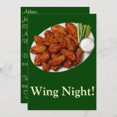 翼夜 招待状 (正面/裏面)