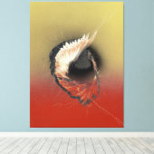 翼来と祈りの言葉に乗って キャンバスプリント (インサイチュ (ウッドフロア))