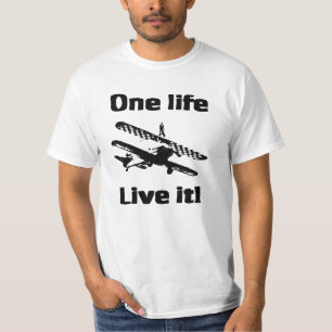 翼歩くエアロバティクスTシャツ Tシャツ